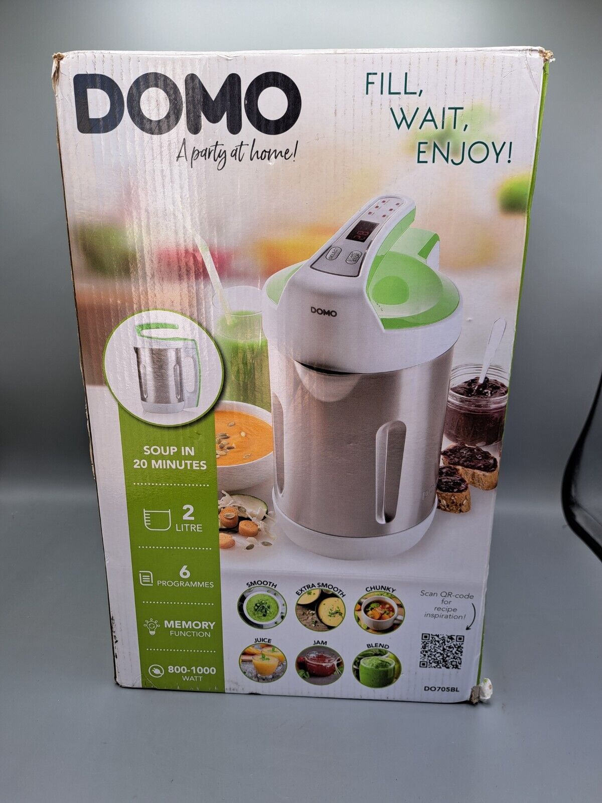 Domo Suppenkocher DO705BL